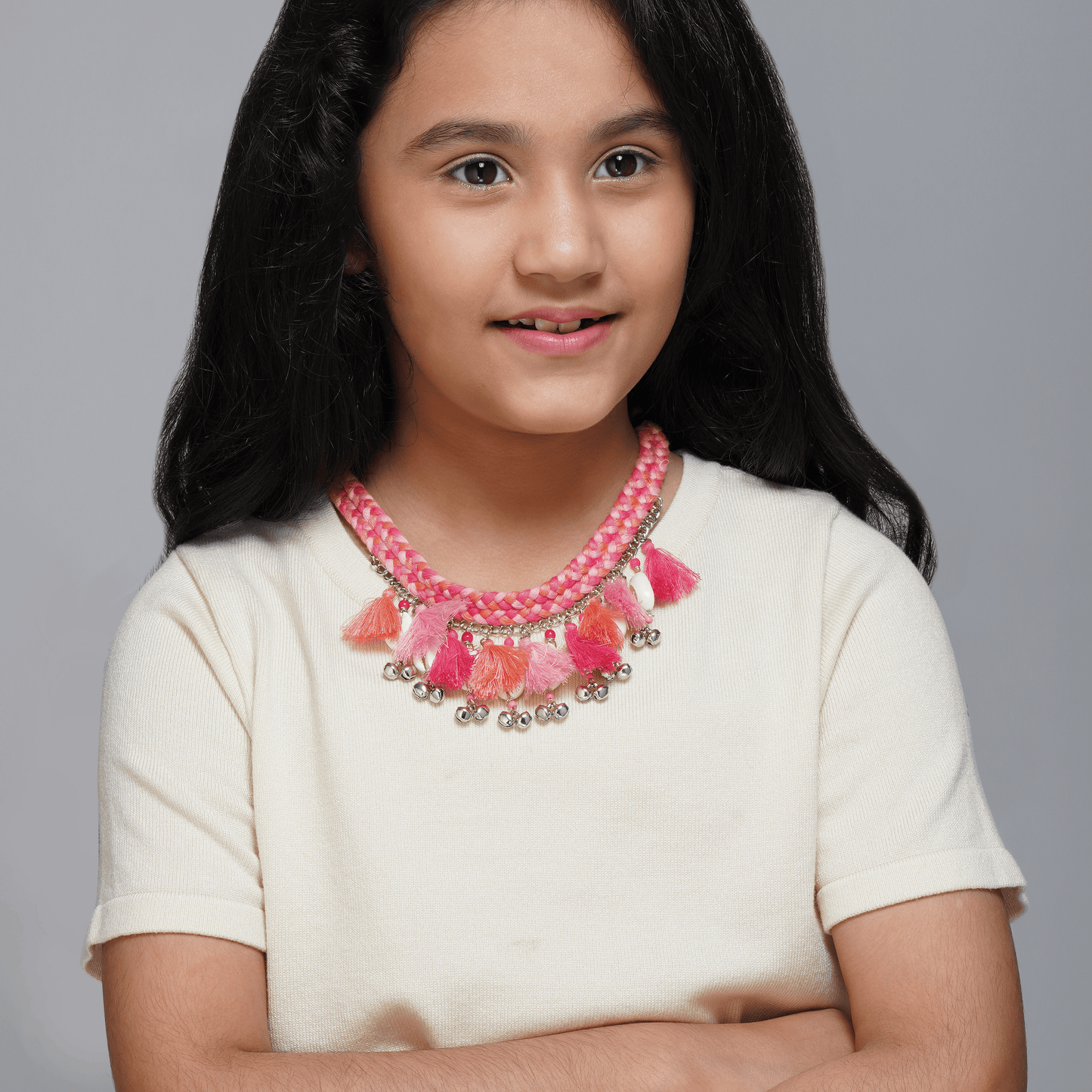 Bohemian Tassel and Bead Necklace