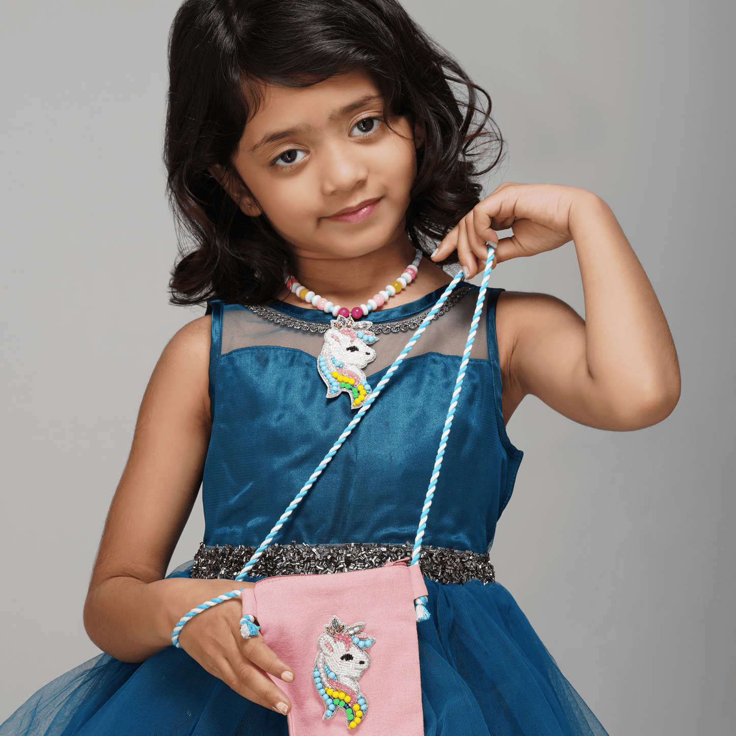 Unicorn Pendant With Bag