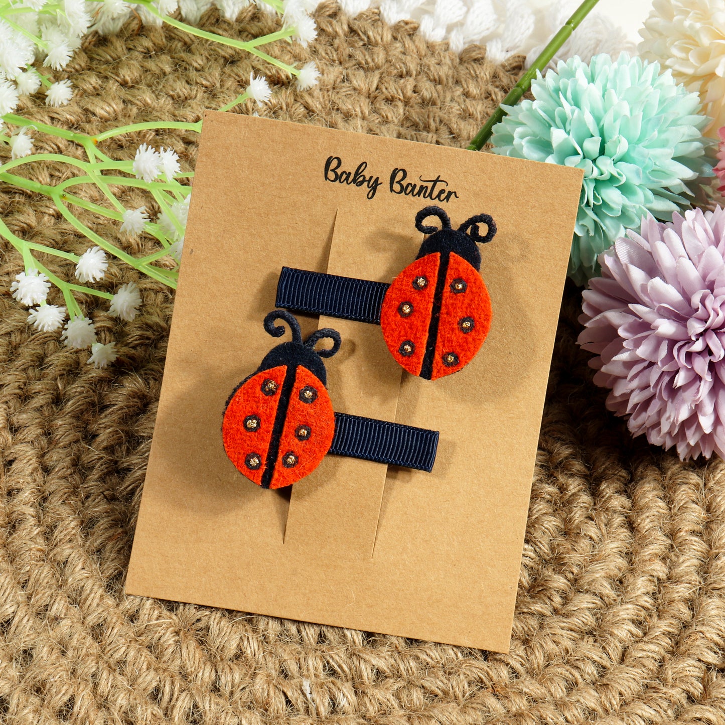 Lucy Ladybug Clips