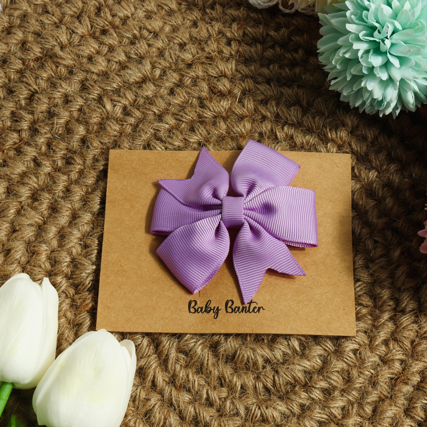 Lavender Luxe Bow