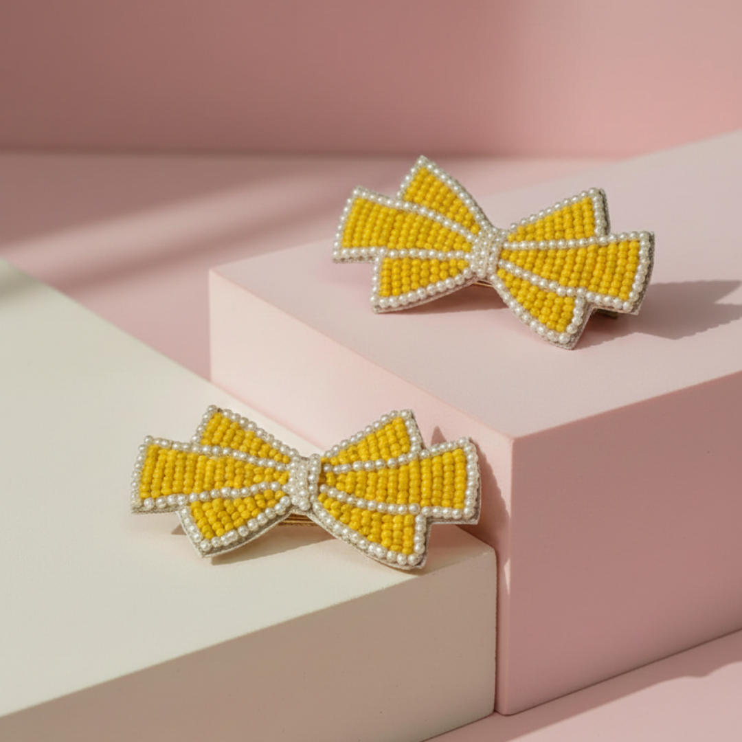 Sunshine Bow Clips