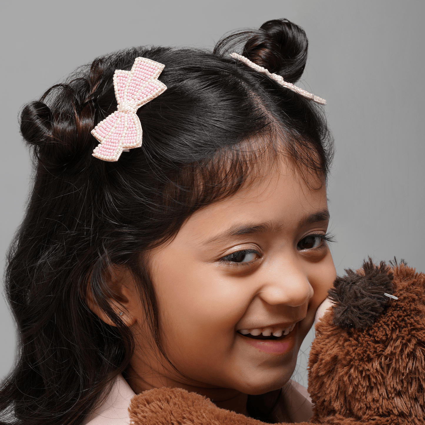 Pinki Bow Clips