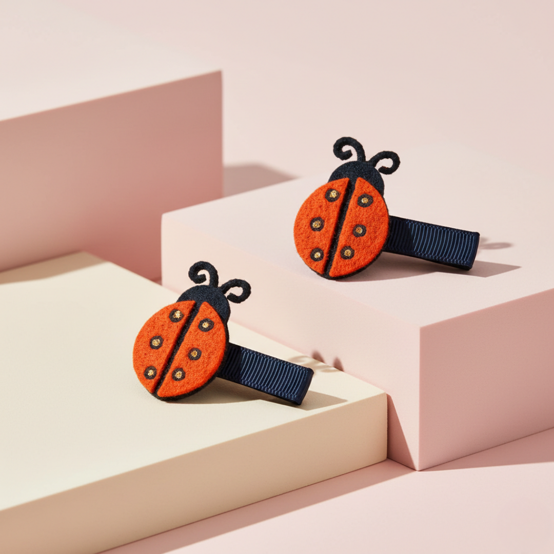 Lucy Ladybug Clips
