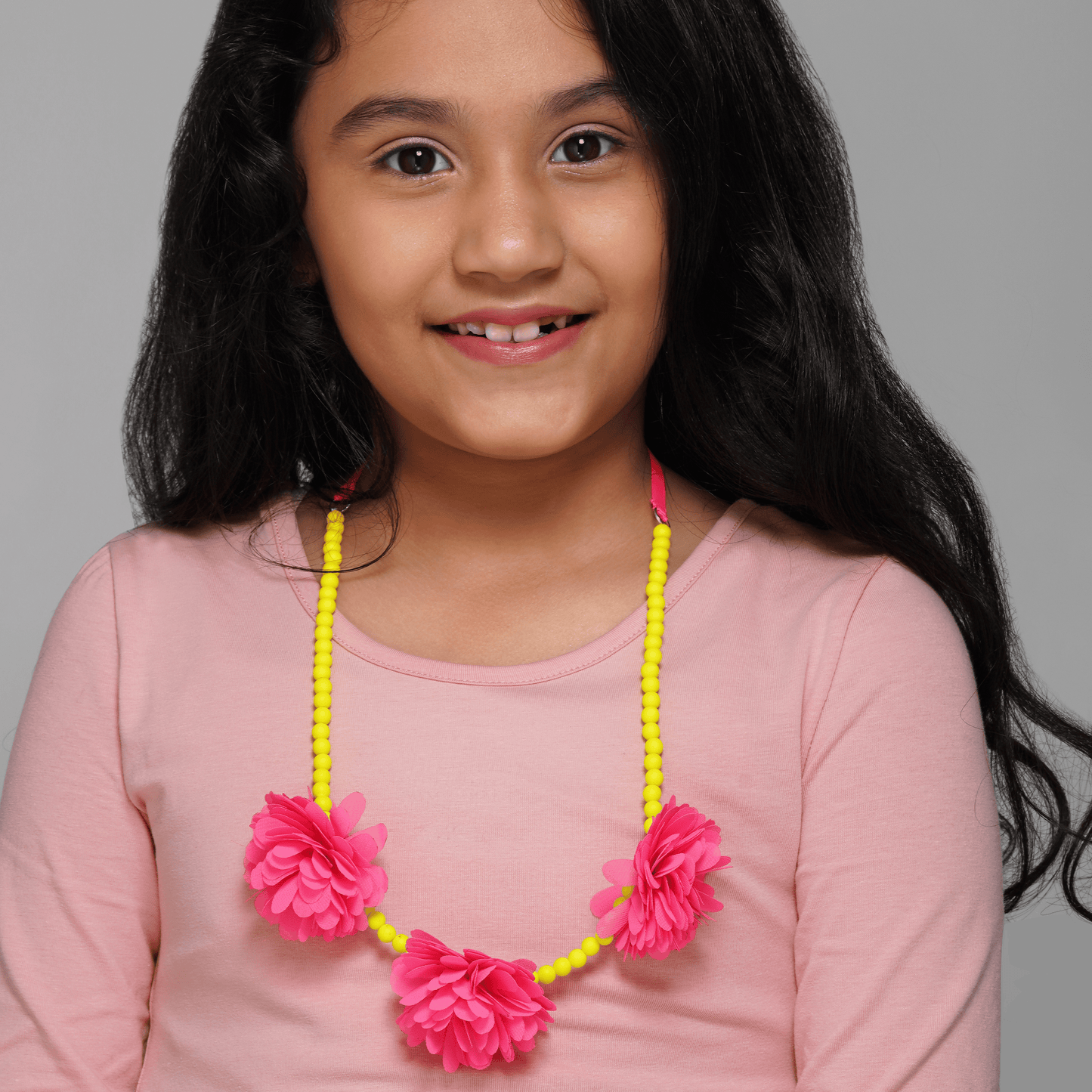 Floral Statement Necklace With Bag