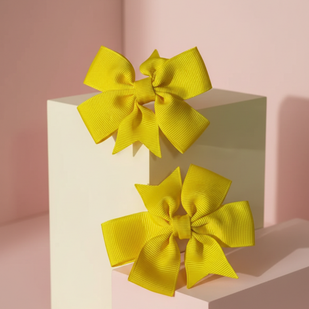 Sunny Petal Bows