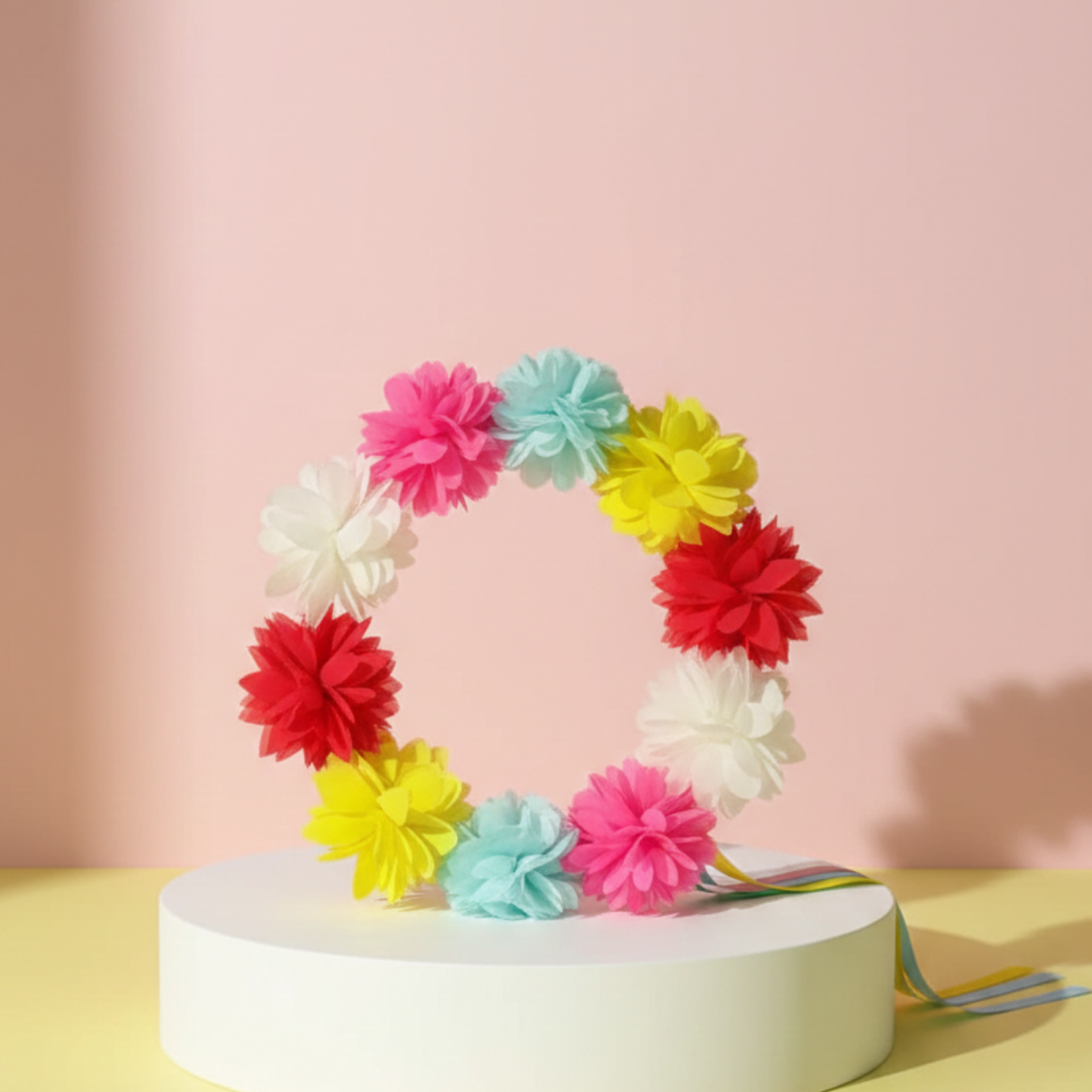 Rainbow Bloom Headband
