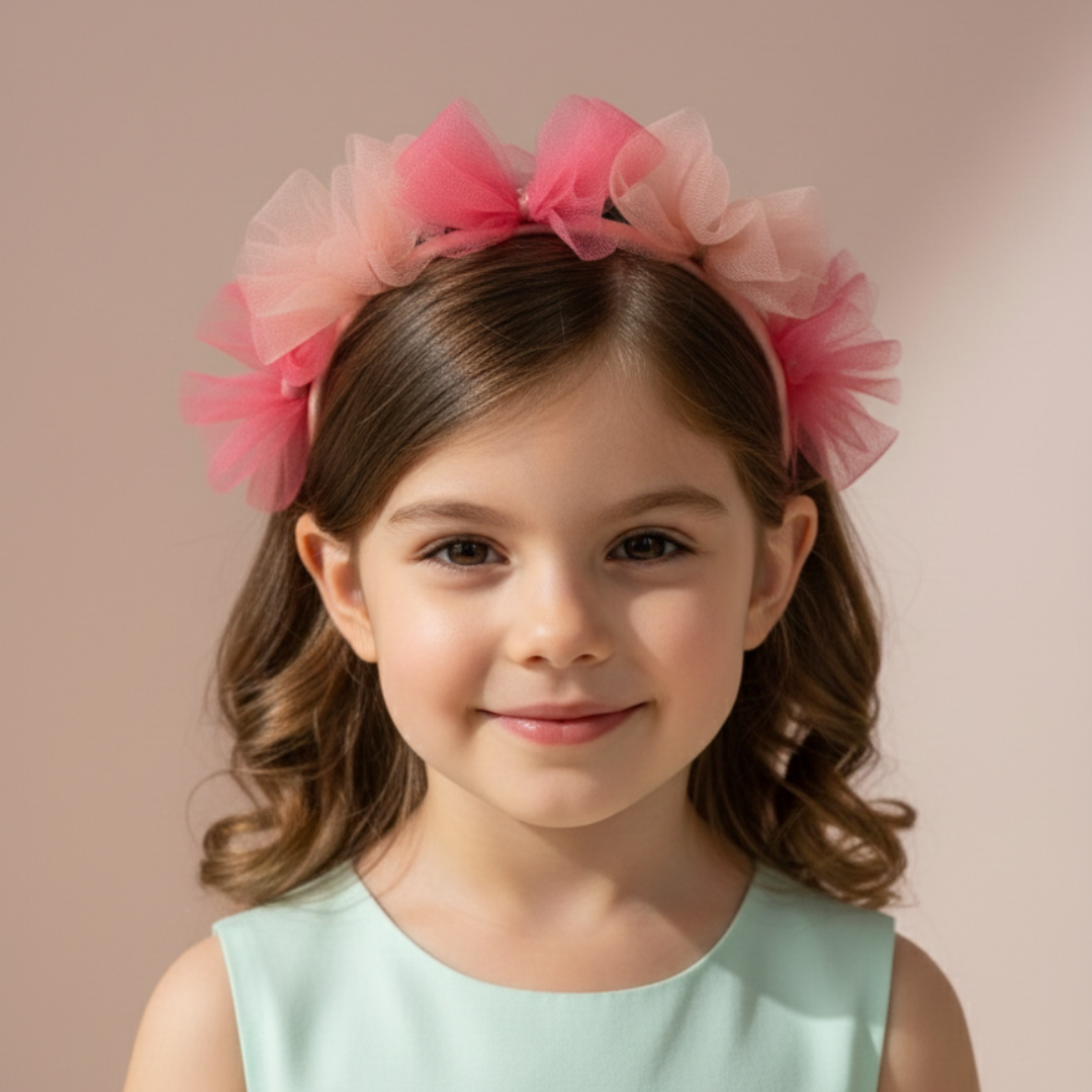 Rosy Glow Headband