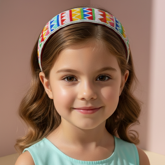 Boho Chic Beaded Headband