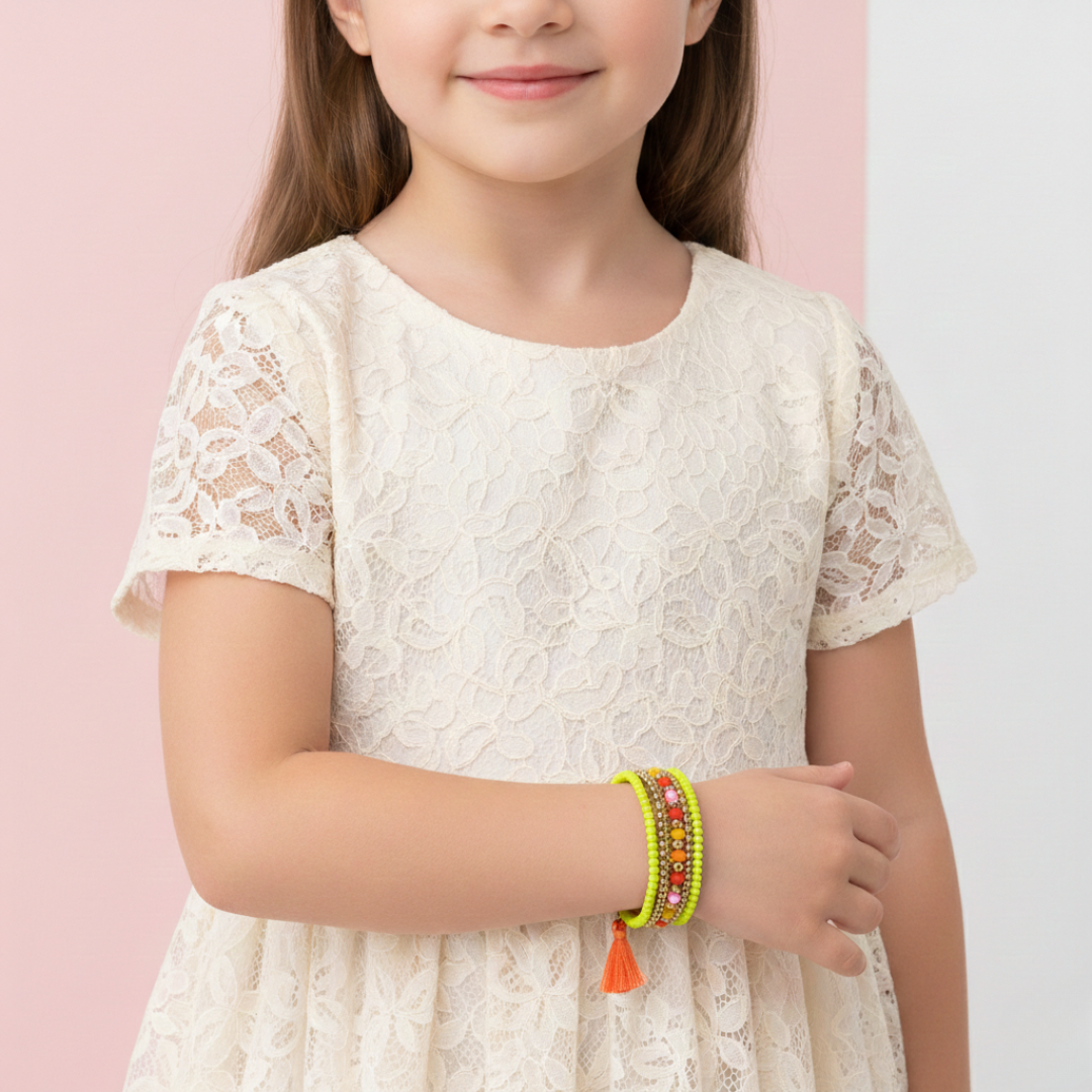 Sunny Spirit Beaded Bracelet
