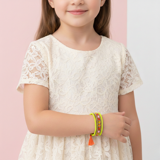 Sunny Spirit Beaded Bracelet
