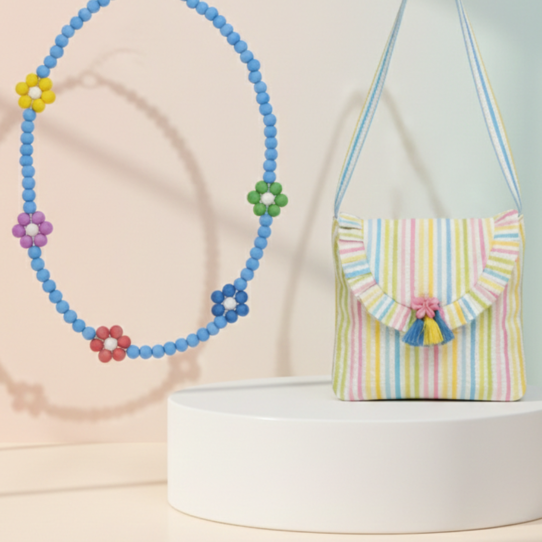 Party Necklace With Bag