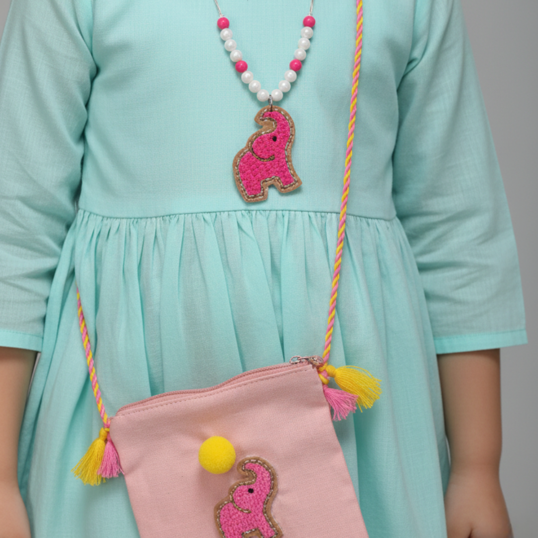 Trunky's Treasure Necklace With Bag