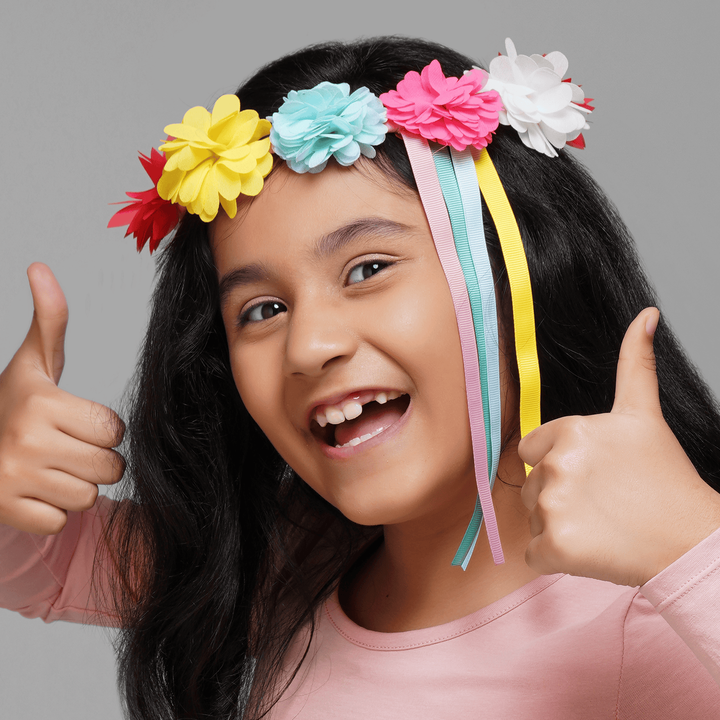 Rainbow Bloom Headband