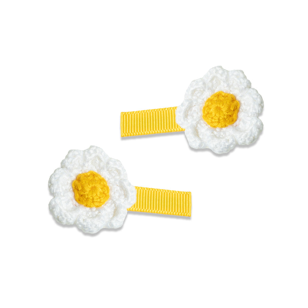 Handcrafted Daisy Hair Clips