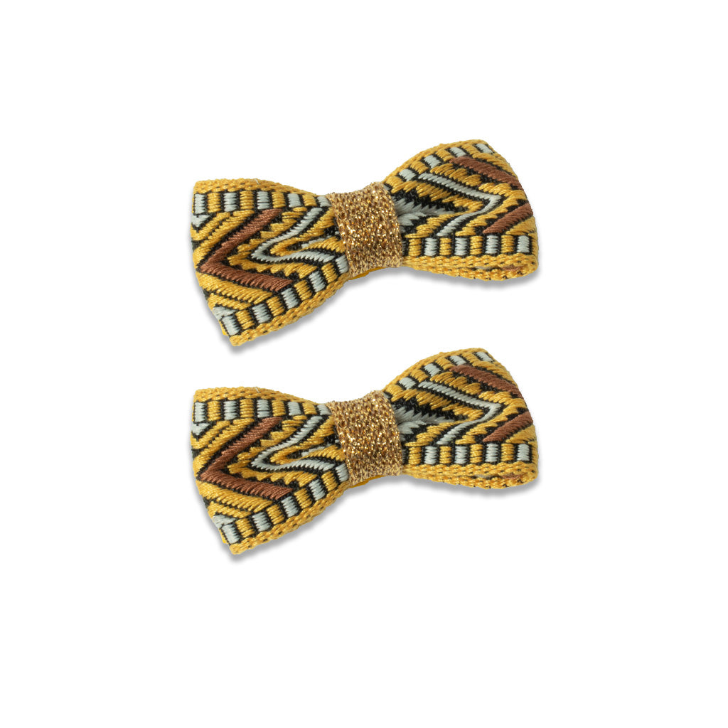 Zigzag Weave Bows